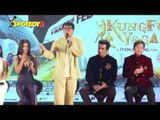 UNCUT | Jackie Chan in a fun mood promoting his film KUNGFU YOGA | Disha Patani and Amyra Dastur