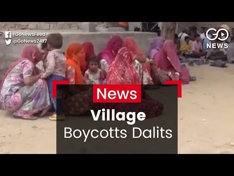 Dalits Under Sanctions In Village