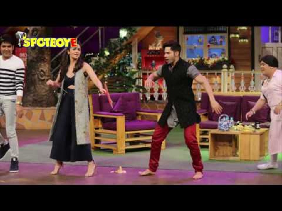 Varun Dhawan & Alia Bhatt Promote Badrinath Ki Dulhania On The Kapil Sharma Show | SpotboyE