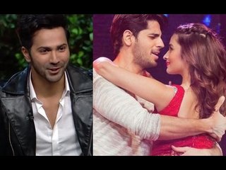 Varun Dhawan Confirms Sidharth Malhotra & Alia Bhatt's Love Affair on Koffee with Karan | SpotboyE