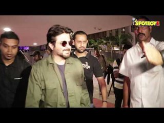 SPOTTED: Anil Kapoor at the Airport | SpotboyE