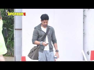 Farhan Akhtar Spotted in Bandra | SpotboyE