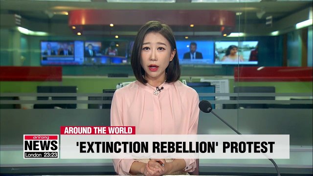 Climate change activist group Extinction Rebellion launches 2-week protest in London