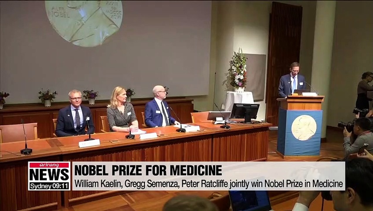 William Kaelin, Gregg Semenza, Peter Ratcliffe jointly win Nobel Prize in Medicine
