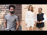 SPOTTED: Shahid Kapoor, Kangana Ranaut and Vishal Bharadwaj Promoting Rangoon | SpotboyE