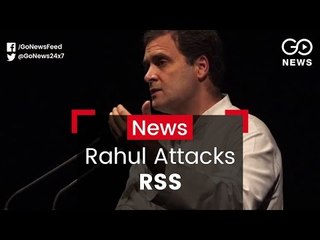Rahul Gandhi Attacks RSS