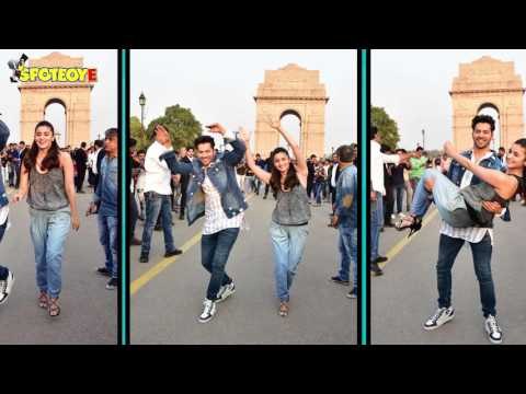 SPOTTED: Varun Dhawan and Alia Bhatt Promoting Badrinath ki Dulhania | SpotboyE