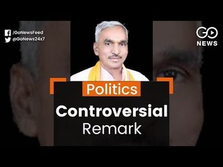 BJP MLA Sparks Controversy