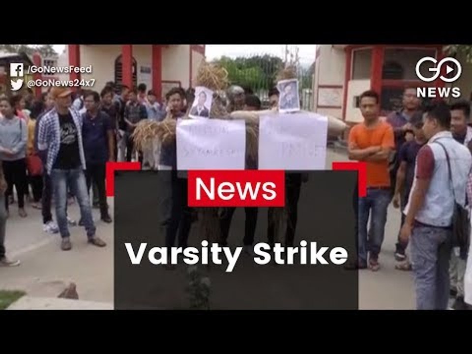 Protests At Manipur University
