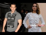 Salman Khan & Kangana Ranaut Kiss And Make Up | Bollywood News