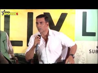 UNCUT- Akshay Kumar at Jolly LLB 2 Success Meet | SpotboyE