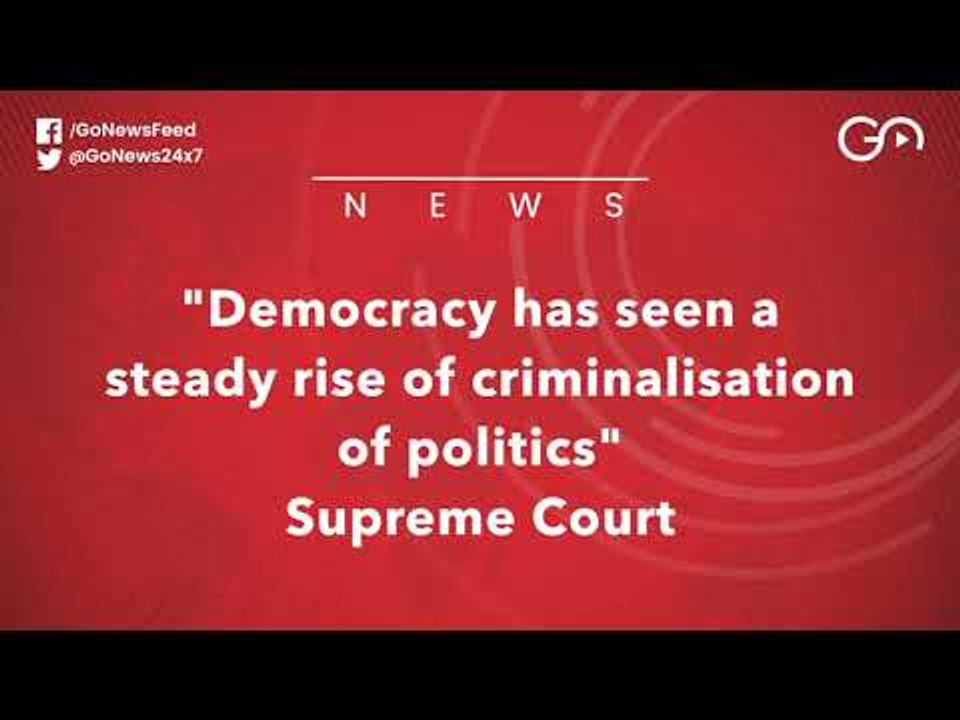 SC On Lawmakers With Serious Charges