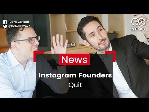 Insta Founders Quit Facebook