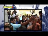 SPOTTED: Amitabh Bachchan with fans after an Ad Shoot | SpotboyE