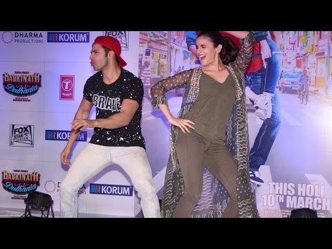 Varun Dhawan and Alia Bhatt GROOVE at Badrinath Ki Dulhania Promotions | SpotboyE