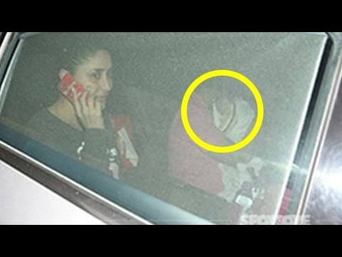 SPOTTED: Kareena Kapoor Khan and Karisma Kapoor takes Taimur out for his first drive | SpotboyE