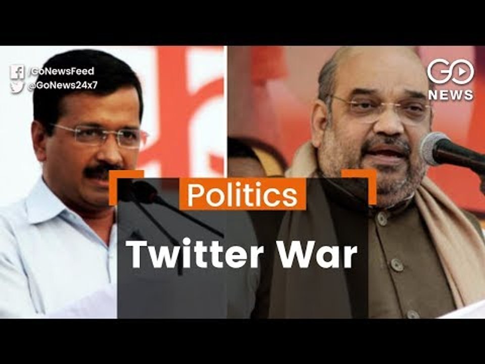 Kejriwal-Shah Twitter War