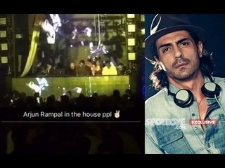 Arjun Rampal turns a DJ again for a Club | SpotboyE