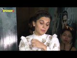UNCUT- Taapsee Pannu Unveils Zinda Song from Naam Shabana | SpotboyE
