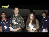 Varun Dhawan and Girlfriend Natasha SPOTTED at Airport Leave for Holidays | SpotboyE