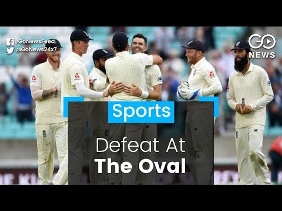 Rout at The Oval Test