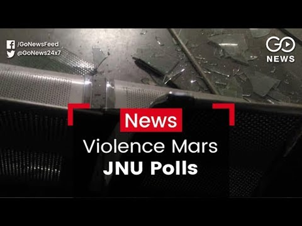 Violence Mars JNU Polls