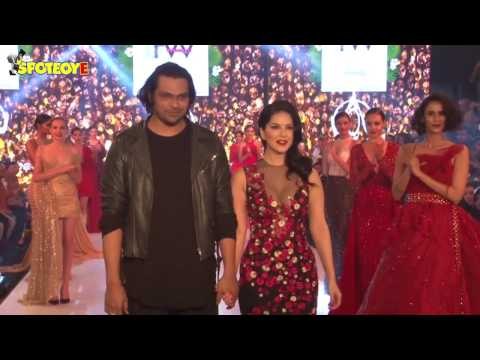 UNCUT- Sunny Leone, Kriti Sanon,Gauahar Khan at the Indian Beach Fashion Week in Goa | SpotboyE