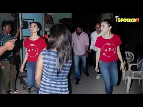 SPOTTED: Alia Bhatt Post Ad Shoot | SpotboyE