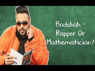 Badshah Takes Maths Challenge On LIVE TV & Frikkin Nails It Like A Mathematician | SpotboyE