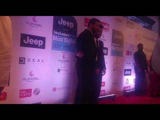 Hunk John Abraham at the HT Most Stylish Awards 2017 | SpotboyE
