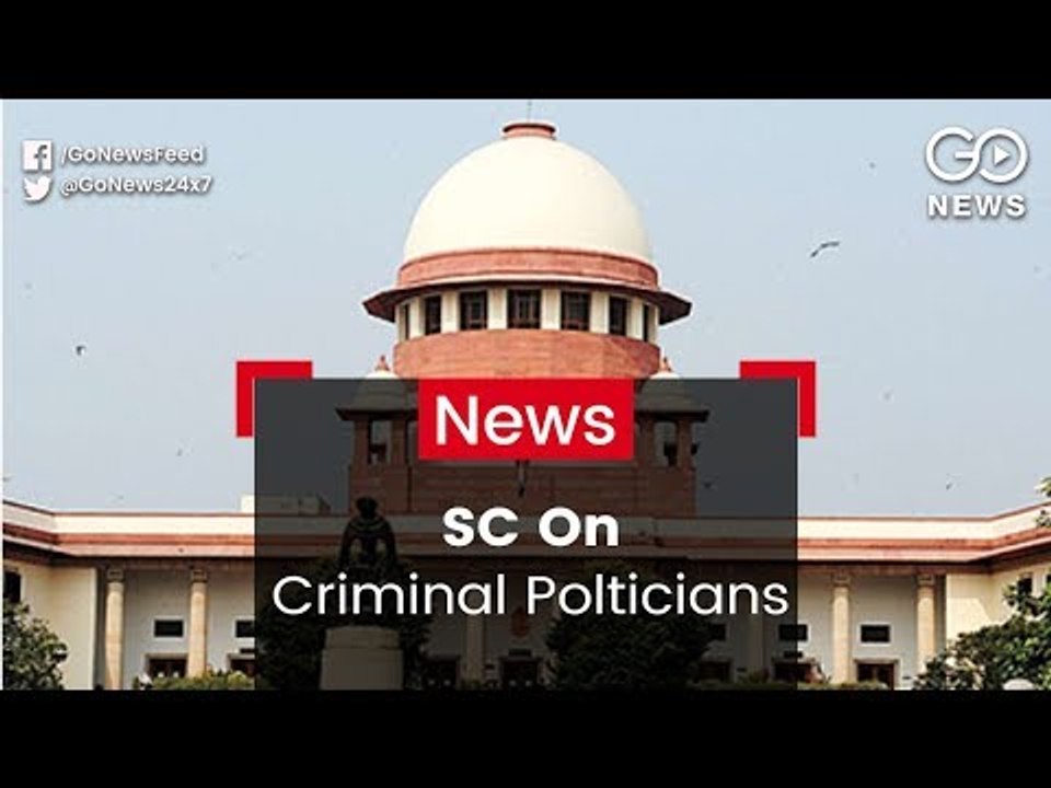 Legislation Required On 'Tainted Netas'