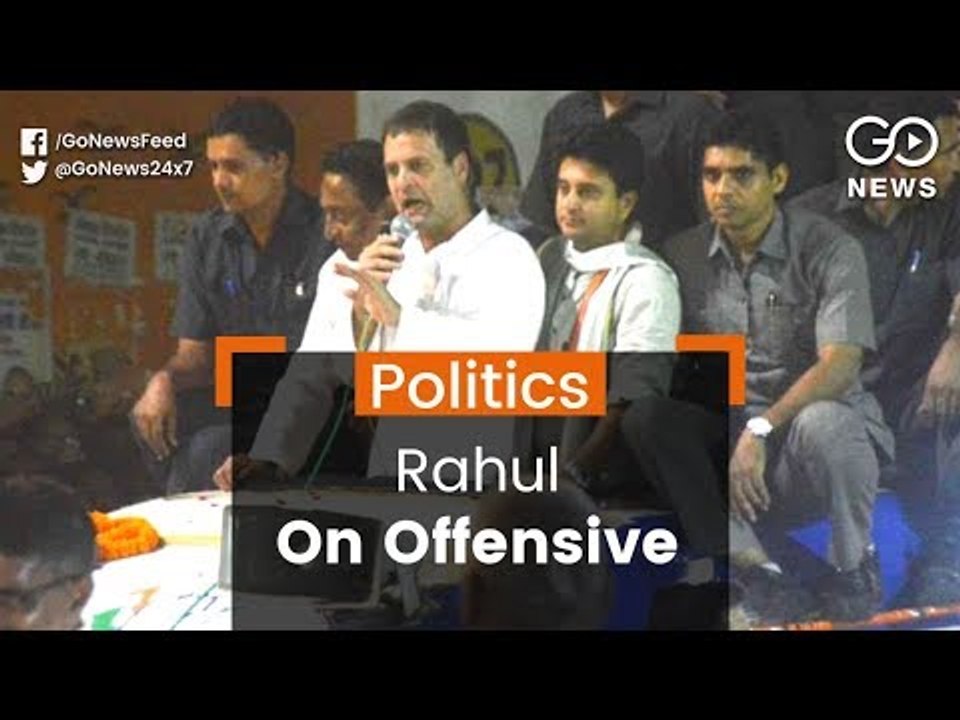 Rahul's Roadshow In MP