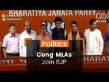 Goa Congress MLAs Join BJP