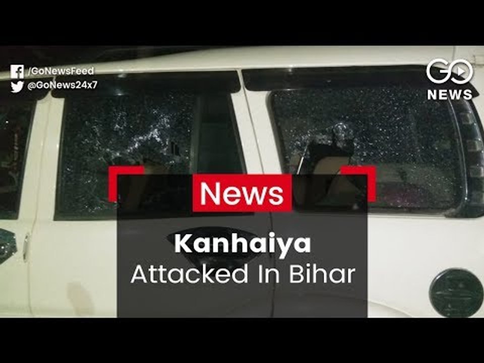 Kanhaiya Attacked In Bihar