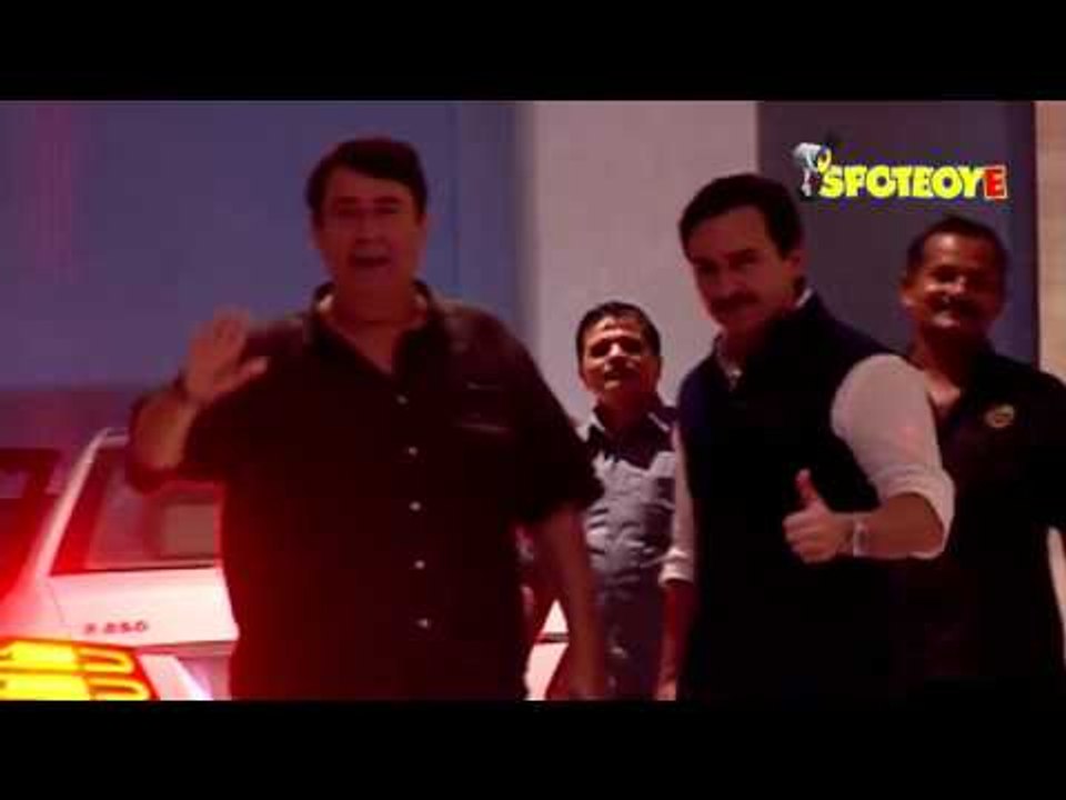 Saif Ali Khan, Kareena and Karisma Kapoor party in style at Babita's Birthday Bash | SpotboyE