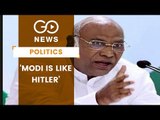 Kharge Likens Modi With Hitler