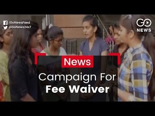 Vidarbha Students Demand Fee Waiver