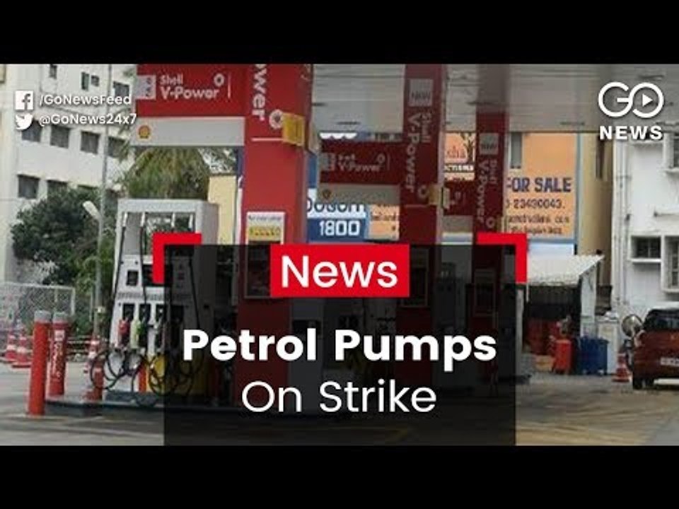 Petrol Pumps On Strike