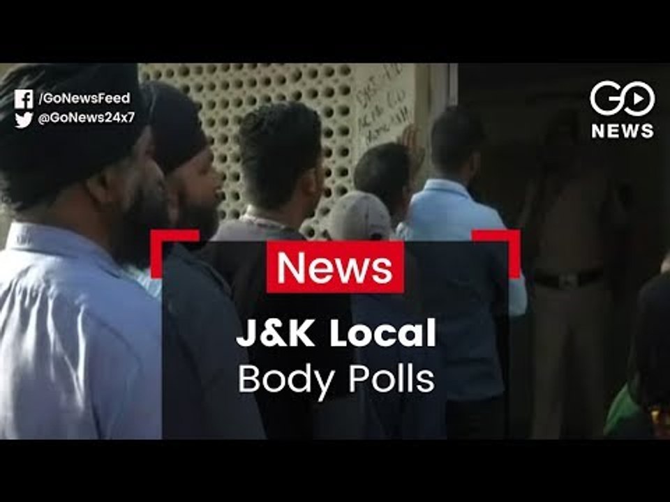 J&K Local Polls Underway