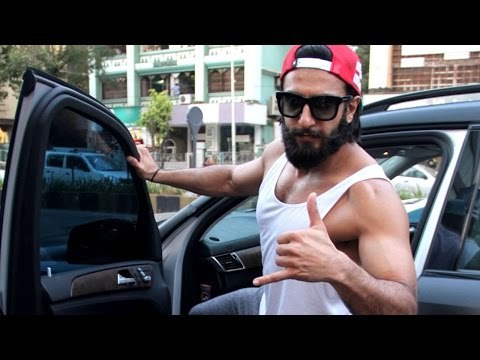 Ranveer Singh Spotted After his Gym Session | SpotboyE