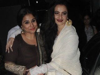 Vidya Balan, Rekha at the Screening of Begum Jaan | SpotboyE