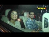 Aamir Khan and Kiran Rao Spotted having Dinner Together | SpotboyE