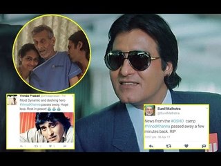 SHAME On Those Who Spread FALSE News That Vinod Khanna Is No More..| Bollywood News