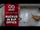 BJP Workers Vandalise Office