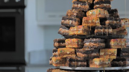 Every Kind Of Brownie This Company Makes Has Hidden Layers Of Caramel And Mix-Ins