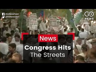 Congress Takes Protest To CBI HQ