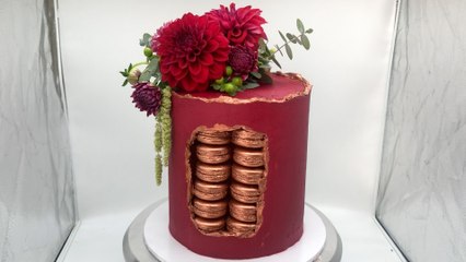 Take a Bite Out of This Macaron Cake