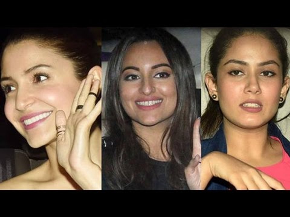 Sonakshi Sinha, Anushka Sharma, Mira Rajput at Noor Screening | SpotboyE