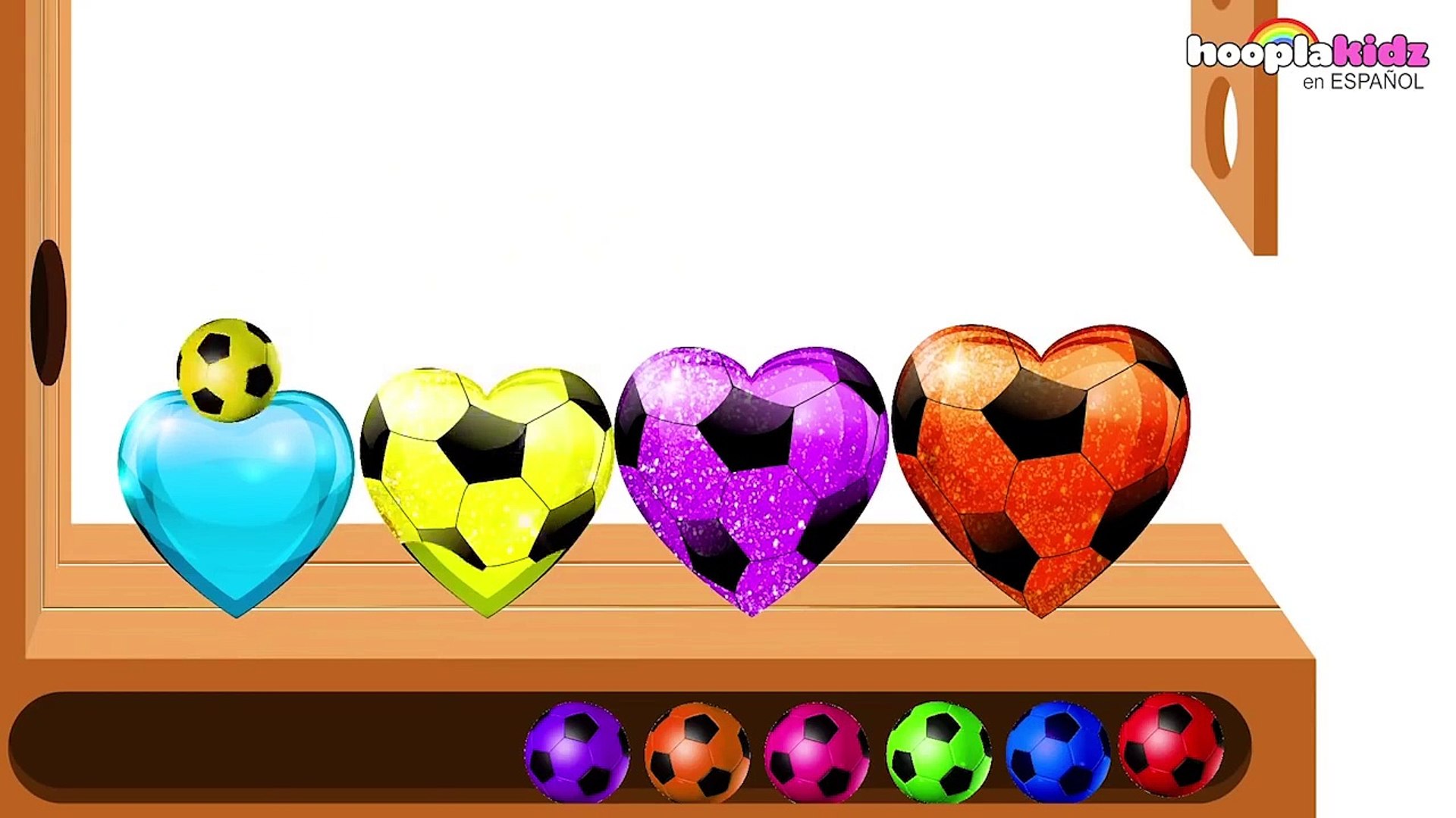 Aprende los Colores con un Juego de Balones y Martillo