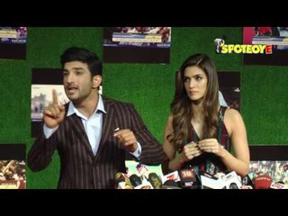 Sushant Singh Rajput Talks ARROGANTLY to Media on Magadheera Controversy | SpotboyE